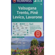 75 Kompass Wanderkarte